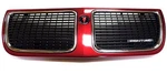 New Nos Front Grille Assy 1989-1991 Pontiac Grand Am Color Brilliant Red. Fixed Price $51.16.
