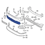 For Kia Sportage 2023-2025 86350P1000 Front Upper Grille. Fixed Price $307.66.