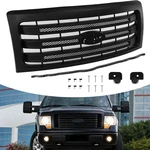 Primed Black Front Upper Bumper Grille Ford F150 F-150 2009-2014 DL3Z8200AB. Fixed Price $126.00.