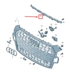 New Audi A5 Sportback F5 Radiator Grille Cover 8W6853037G 8W6-853-037-G. Fixed Price $92.90.