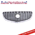 For Buick Enclave 2013-2016 2017 Front Bumper Upper Grille Black Chrome 84055812. Fixed Price $197.99.