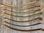 1941 Plymouth P11 Deluxe Nos Mopar Grill Moldings 6 Pcs. Fixed Price $195.00.