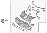 Genuine Lexus Grille Assembly 53101-24180. Fixed Price $857.51.