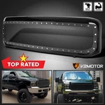 Fits 1999-2004 Ford F250 F350 Super Duty Mesh Rivet Bumper Hood Grille W/ Shell. Fixed Price $135.38.