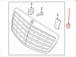 New Mercedes-benz W221 Front Radiator Grille Assembly A22188002839040 Original. Fixed Price $650.77.