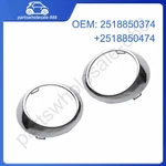 2518850374 Pair Chrome Bumper Fog Light Bezel Ring Cover For Mercedes-benz W251. Fixed Price $23.25.