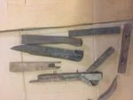 Jaguar XK120 Dhc Original Convertible Top Hood Frame & Facia Parts; $20 Each. Fixed Price $20.00.