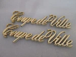 Cadillac Oem 1985-1995 Coupe Deville Gold Emblem Badge Logo Nameplate **pair**. Fixed Price $60.99.
