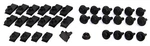 Mustang Mounting Kit Valance / Stone Guard 1964 1965 1966 - Pony Enterprises. Fixed Price $22.35.