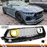 For 2024-2025 Mustang S650 Gt White Amber Led Halo Rim Front Bumper Grille. Fixed Price $184.99.