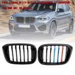 Pair M-color Kidney Grille 51138469959 Fits Bmw G01 X3 G02 X4 Gloss Black. Fixed Price $105.78.