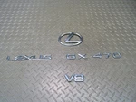 2003-2009 Lexus UZJ120L GX470 Rear Trunk Lid Emblem Logo Badge Symbol Set. Fixed Price $49.87.