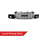New Front Chrome Black Grille For 03-21 Gmc Savana Composite H/l GM1200532. Fixed Price $218.90.