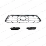 W/pair Bumper Bracket For Toyota Highlander 2008-2010 Front Upper Chrome Grille. Fixed Price $65.99.