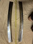 1955 Oldsmobile Super 88 Rocker Panel Trim Molding Pair Oem Lh Rh Chrome Factory. Fixed Price $300.00.
