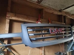 Dark Gray Grille Paint To Match For 03-07 Gmc Sierra 1500 Hd 2500 Pickup Truck. Fixed Price $150.00.