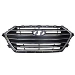 New Oe Black W/chrome Molding Front Grille Replaces 86350F2100 One Piece. Fixed Price $841.40.