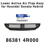 Active Air Shutter Lower Flap Duct Deflector 863814R000 For Sonata Hybrid 11-15. Fixed Price $188.56.