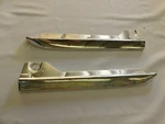 Oem Ford 1963 Galaxie 500 Xl Ltd Lower Grille Headlight Moulding Trim Pair Nos. Fixed Price $429.00.