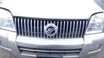 Used Upper Grille Fits: 2008 Mercury Mountaineer Header Mounted Satin Fini. Fixed Price $184.90.
