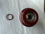 Vintage: Ford Ranchero/galaxie Steering Wheel Horn Center Pad Emblem Burgh. Fixed Price $249.99.