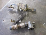 71-74 Mopar Body Ac Compressor Manifolds Oem Pair. Fixed Price $85.00.