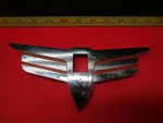 1938 Plymouth Lower Grille Emblem Trim Badge Crank Hole. Fixed Price $349.95.