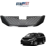 Gloss Black Front Upper Grille Honeycomb Fit For Toyota Sienna 2011-2017. Fixed Price $67.20.
