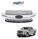 Ford F-150 F150 2018-2020 Front Grille Platinum Chrome New JL3Z-8200-MB. Fixed Price $183.52.