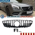 For Mercedes Benz R231 SL500 SL550 2013-2016 Gt Front Bumper Grille Gloss Black. Fixed Price $149.45.