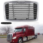 Chrome Front Grille With Bug Screen For Freightliner Cascadia 2008-2017. Fixed Price $399.99.