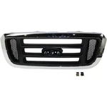 Grille 2004-2005 Ford Ranger Chrome Shell W/ Black Insert Plastic. Fixed Price $97.37.