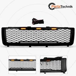 Gloss Black Bumper Mesh Grille For 2011-2014 Chevy Silverado 2500HD 3500. Fixed Price $124.99.
