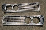 1968 Ford Galaxie 500 Grill Headlight Bezel Custom Country Squire Pair #2. Fixed Price $169.99.