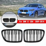 Gloss Black Dual Slats Front Hood Kidney Grille Fits Bmw X1 E84 09-14 Suv. Fixed Price $55.72.
