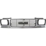 Grille For 91-93 Gmc Sonoma 92-94 Jimmy Chrome Shell W/ Gray Insert Plastic. Fixed Price $118.84.