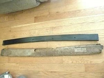1955-56 Chevrolet 2ND Series Lower Outer Radiator Grille Pan Nos 3713241. Fixed Price $149.99.