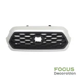 For Toyota Tacoma 2016-2022 Front Bumper Upper Grille Matte Black&silver Plastic. Fixed Price $113.70.