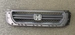 03-08 Honda Pilot Base Front Upper Grille 75101-S9V-A000 Black Used Oem. Fixed Price $70.00.