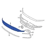 For Volkswagen Jetta 2025-2026 17A853677J041 Front Lower Grille. Fixed Price $275.88.