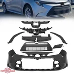 For 2023-24 Toyota Corolla Xle Front Bumper Cover W/grille/radiator/fog Light. Fixed Price $389.66.