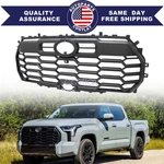 For 2022-2024 Toyota Tundra W/camera Hole Front Matte Black Grille 53114-0C470. Fixed Price $159.99.