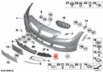 Genuine Bmw Z4 E89 Front Bumper Closed Grid Grille Right Oem 51117203800. Fixed Price $51.20.