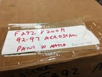 New Genuine 1992-1997 Ford Aerostar Black, Paintable, Grille F29Z8200A, F29Z82AA. Fixed Price $83.55.