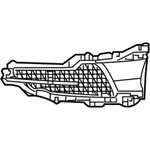 New Genuine Acura Mdx Front Bumper Garnish Trim Right (2017-2020) Oe 71102TZ5A20. Fixed Price $102.56.