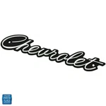 65 Impala Bel Air Biscayne Front Emblem Chevrolet Script Each New. Fixed Price $52.99.