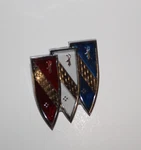 Nos? Buick 1964 65 Lesabre Electra Wildcat Front Grill Tri Shield Emblem 136457. Fixed Price $130.00.