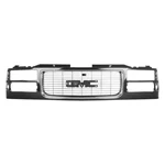 New Front Grille For Composite Headlight Chrome/black 12388709. Fixed Price $255.53.