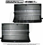 1986 Oldsmobile Cutlass Salon 442 Chrome Plated And Black Painted Grill Set New. Fixed Price $219.95.