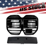 For 2022-2024 Bmw G26 I4 Gran Coupe Gloss Black Front Bumper Kidney Grille. Fixed Price $179.21.